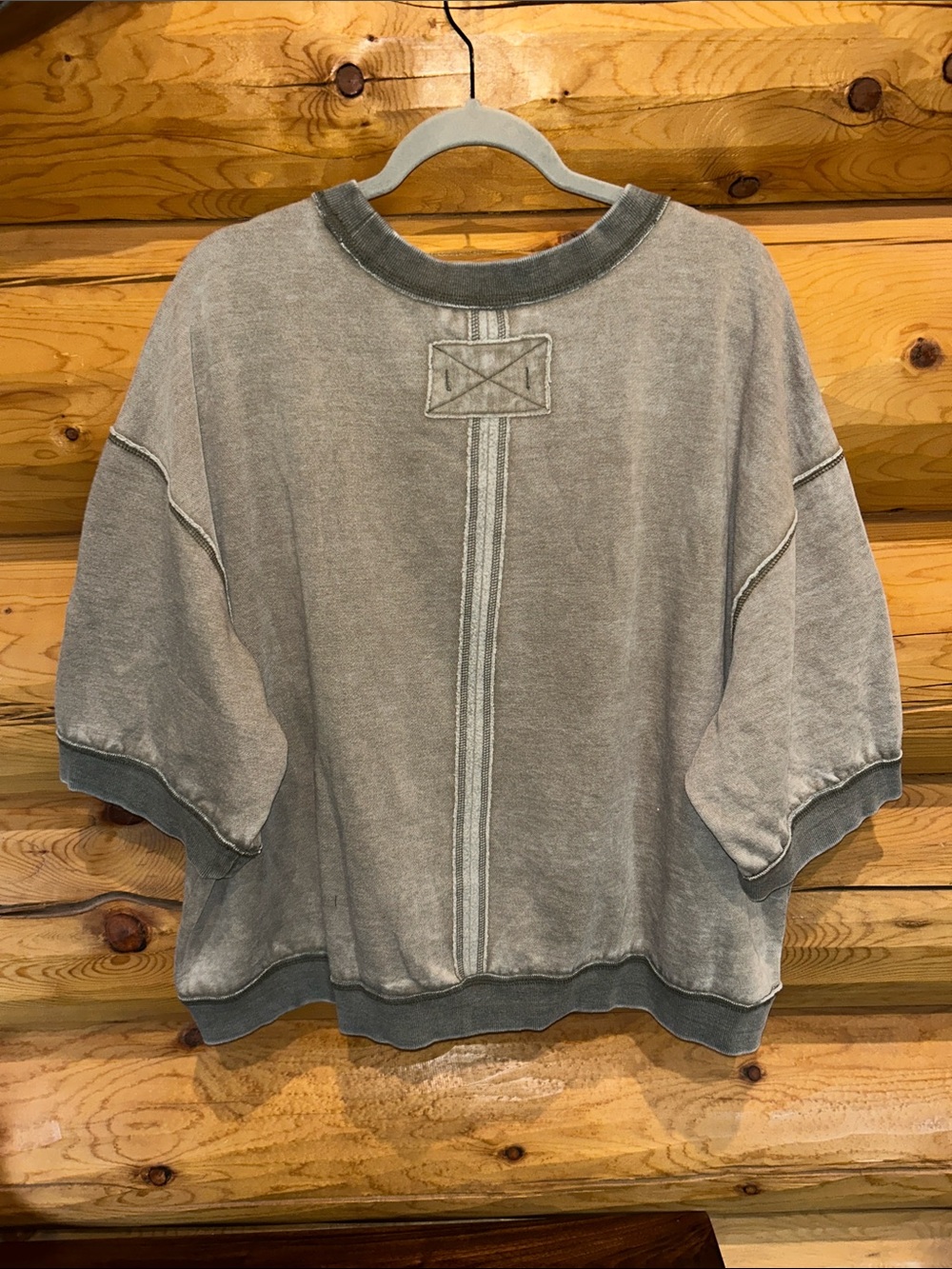 Free People NWT Everything Pullover Size Medium in Caiman - Picture 8 of 10